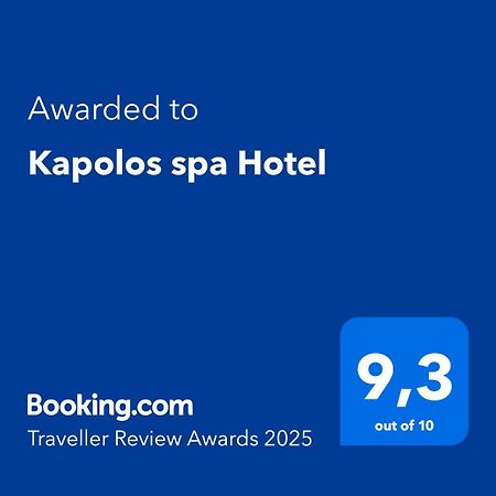 Kapolos Spa Hotel Лутра-Эдипсу Экстерьер фото